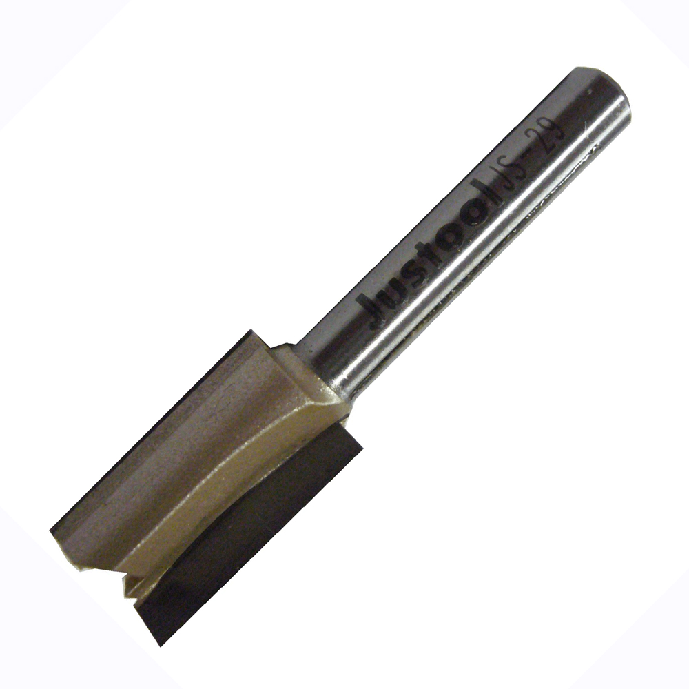 Justool超硬ストレートビット(2枚刃)6×12(2T)20mm JS-29 | ストレートビット2枚刃 | トリマービット専門店